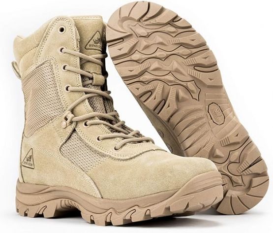 *SALE* 8" SIDE ZIP DUTY BOOT - COYOTE
